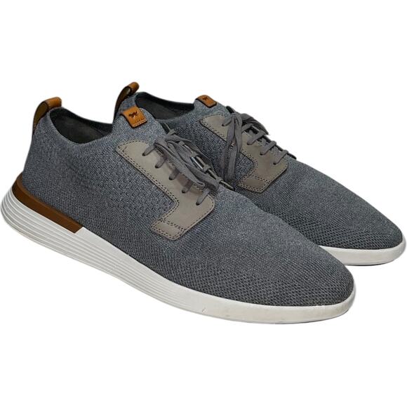 Wolf & Shephard Gray SWIFT KNIT Derby Sneakers     Size:  US 12 - Picture 1 of 8